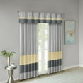 thumbnail image 5 of Madison Park Pintuck Lined Curtain Valance, 50" x 18", Yellow, Amherst Window Valance, 5 of 5