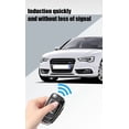 thumbnail image 4 of Key Fob Cover Compatible with Fit for Audi Q3 Q7 R8 A6L TT, Sliver-Edge, 3 Button, Flip Key Fob, Keyless, Key Case, Leather Keychain, Keychain Case Holder Protector,Light Blue-A, 4 of 6