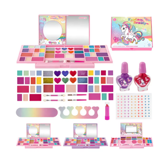 Set De Maquillaje para Niña Rosa
