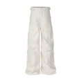 thumbnail image 3 of Y2k High Street Flared Cargo Multi Pocket Detachable Workwear Pants for Men and Women Solid Ropa Hombre Overalls Oversized, 3 of 4