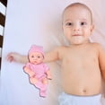 thumbnail image 5 of 7.48 Inch Soft Newborn Baby Dolls, Colorful Clothes Vinyl Baby Dolls Set, Funny Cute Baby Toy for Indoor Outdoor Supplies, Funny Cute Baby Dolls, 5 of 6