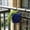 Blue#2, variant on Plastic Plants Pots with Drainage Tray - 4.3 Inch Small Flower Pots for Succulents, Cacti, and HousePlants - Indoor Outdoor Planter with Saucer for Home, Garden, Office, Patio Decor