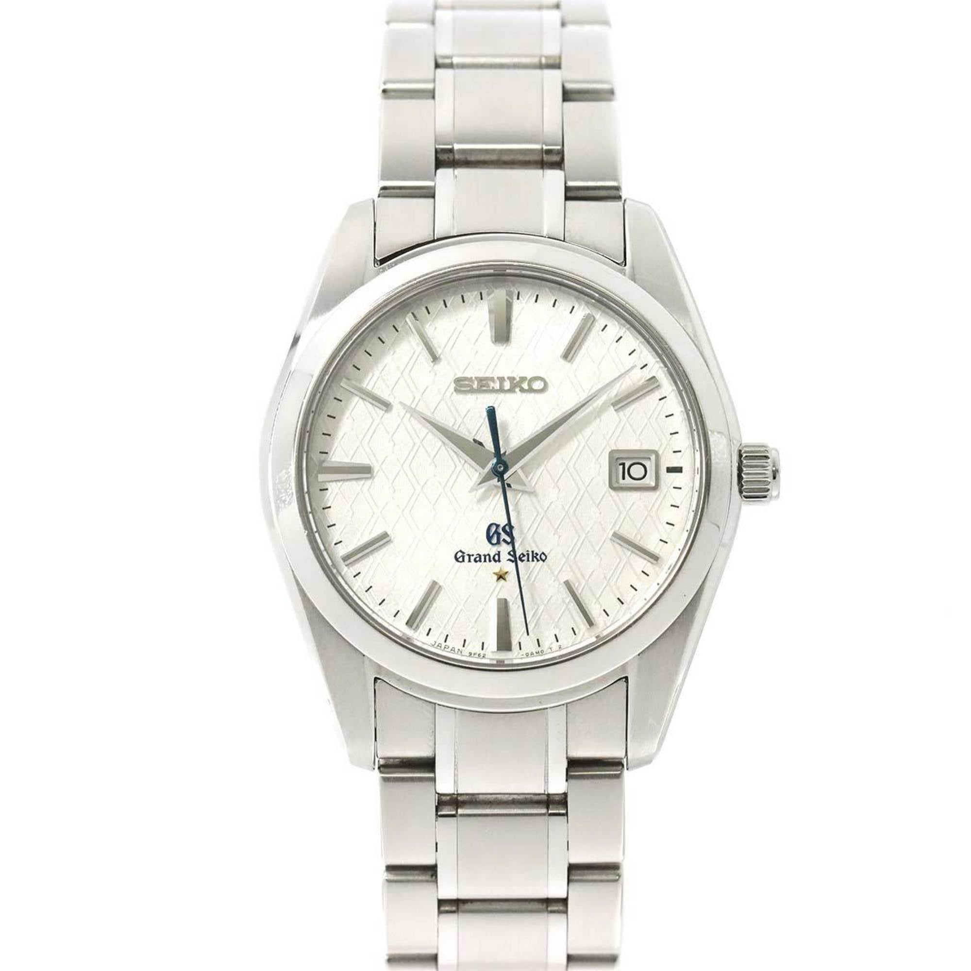 Used Grand Seiko GRAND SEIKO SBGX103 Men's Watch Limited to 2000 9F62 0AK0  Date Silver Dial Quartz 