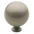thumbnail image 3 of Baldwin 4968050 1.5 in. dia Round Cabinet knob, Satin Brass & Black, 3 of 5