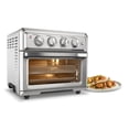 thumbnail image 5 of Cuisinart Convection Toaster Oven Air Fryer with Light, Silver (TOA-60) with Deco Gear Red Silicon Trivet, 5 of 5