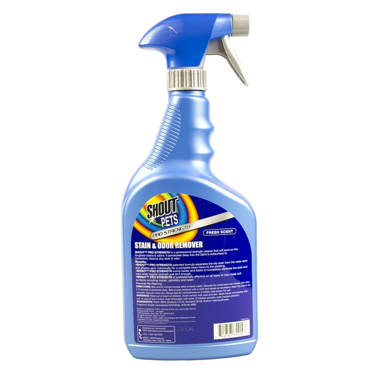 Shout Pro Stain Odor Remover 32oz Walmart