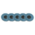 thumbnail image 3 of 10 Pcs 50mm Flap Disc Quick Change Grinding Wheels for Rust Removal polishing grinding 120 Grit, 3 of 6