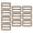 Bronze, variant on NFTIGB 10Pcs Metal Slide Buckle Zinc Alloy Glossy Durable Wear Resistant Belt Buckle for Suitcase Backpack DIY Crafts 0.98 inches (25 mm) Bronze [cite: 41]