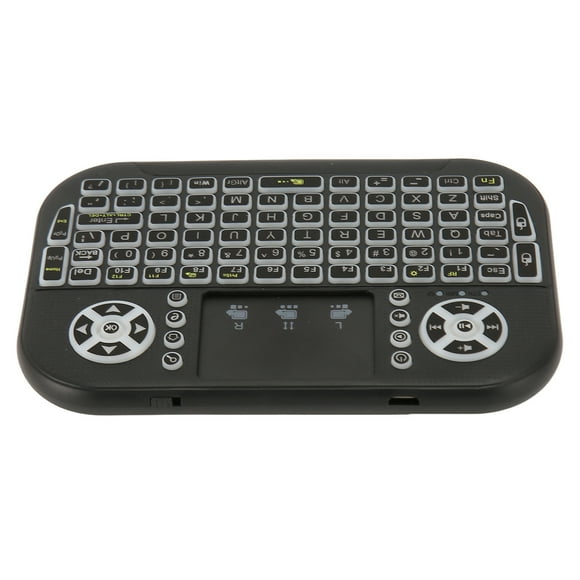 Backlit Mini Keyboard With Touchpad Backlit Portable Keyboard With Remote Control 2.4ghz Mini Keyboard Mini Keyboard With Touchpad 2.4GHz Mini Keyboard With Touchpad Backlit