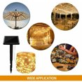 thumbnail image 3 of Fairy Tale Solar String Lights 600mAh Ni-MH string luces sin control remoto 8 funciones, 10 metros 100 luces son blancas - 10 metros 100 luces son blancas Kuyhfg Bienvenido a Kuyhfg, 3 of 5