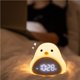 thumbnail image 5 of Cartoon Time Bird Alarm Clock Light Led Time Bird Night Light Carga Usb Reloj Silencioso Con Interruptor De Botón De Cabeza Tiempo De Retardo Temporización Pantalla De Temperatura Para Interiores Cateissary HA018859-00, 5 of 7