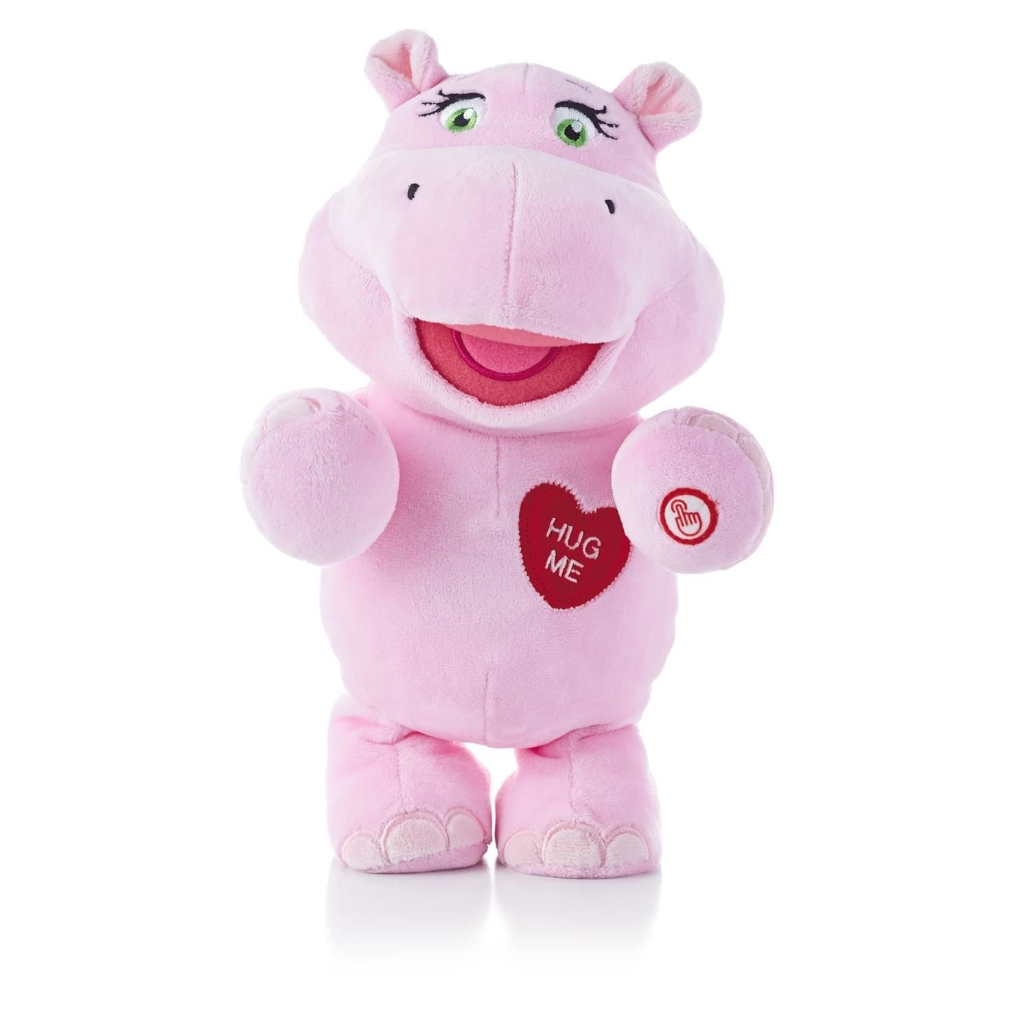 hallmark plush hippopotamus with sound