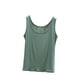 thumbnail image 2 of mfyjkho Camisetas Sin Mangas Para Mujer, Pijama De Mujer De Color Liso Con Cuello Redondo, Holgado, Fino, Sin Mangas Y Manga Corta Tops Elegantes Para Mujer L, 2 of 7