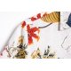 thumbnail image 4 of Mens Ethnic Short Sleeve Casual Cotton Linen Printing Hawaiian Shirt Blouse L, 4 of 5