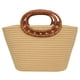 thumbnail image 1 of Bolso Cuerda Algodón Hecho A Mano Hombro Tejido Bolsos Playa Verano para Mujer Con Ratán Gran Capacidad, 1 of 9