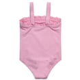 thumbnail image 2 of Jessica Simpson Baby and Toddler Girls' One-piece Swimsuit with Floral applique, Sizes 12M-5T, 2 of 6