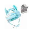 thumbnail image 1 of Casco Para Bebes Antigolpes Seguridad Bebes + Rodilleras Azul, 1 of 5
