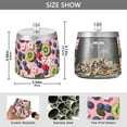 thumbnail image 2 of Yayeee Ashtray with Lid for Cigarette Smokeless Stainless Steel Home Ash Holder, Pink Kiwi, 2 of 7