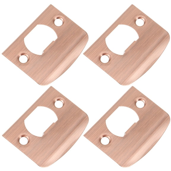 Raindrops latch strike plate Stainless Steel 4 Pcs