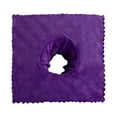 thumbnail image 2 of de sábanas pa de con orificio pa en Morado shamjiam Sábana para cama de masaje, 2 of 8