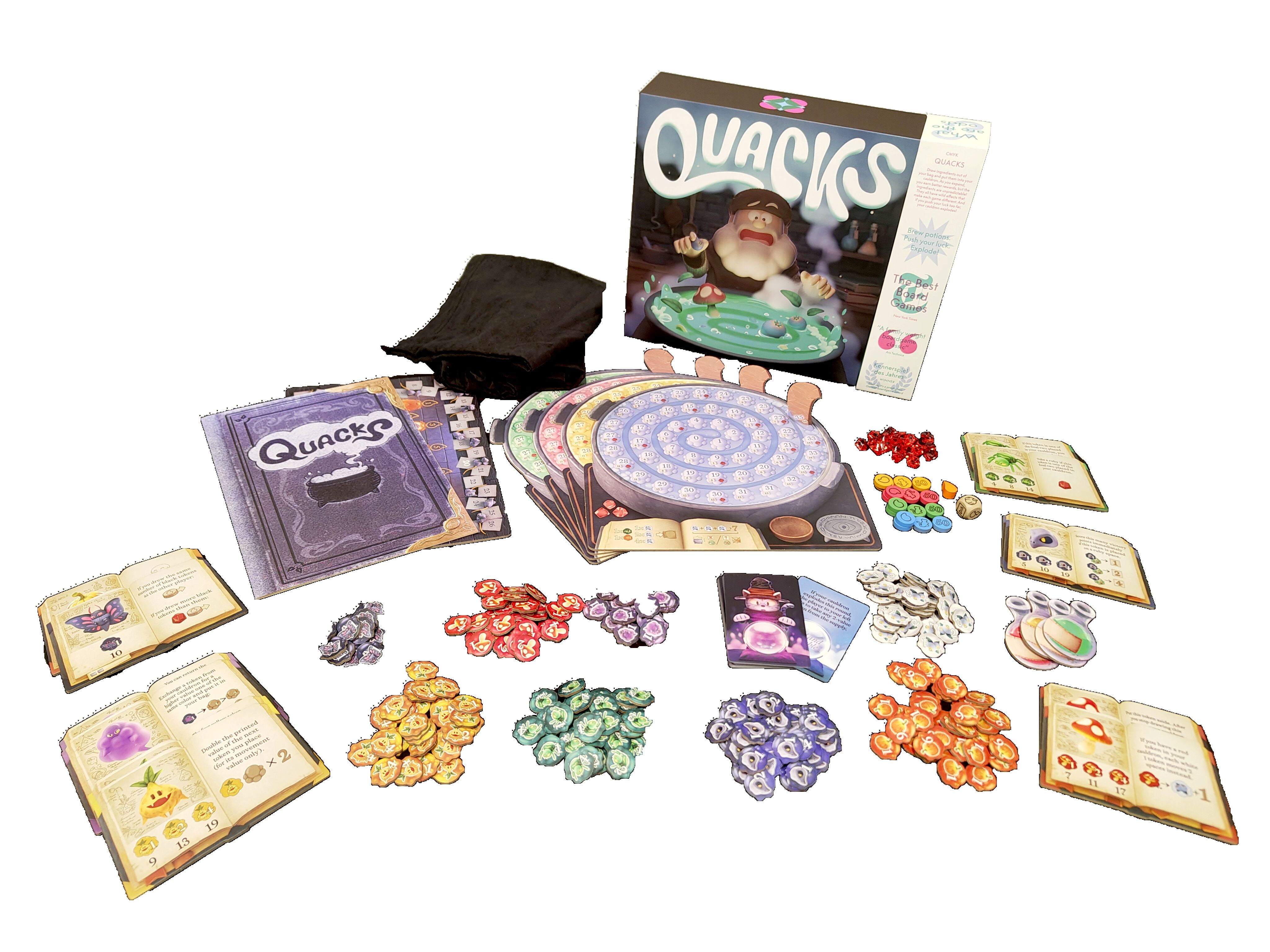 Quacks Family Board Game for Ages 10+, from Asmodee