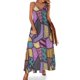 thumbnail image 1 of Vestido sin mangas de patchwork Ragdoll Vestidos de mujer Vestidos de traje de verano para mujer 2024 Falda de verano para mujer, 1 of 7