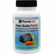 Thomas Labs Fish Sulfa Forte Fish Antibiotic Medication, 30 Count