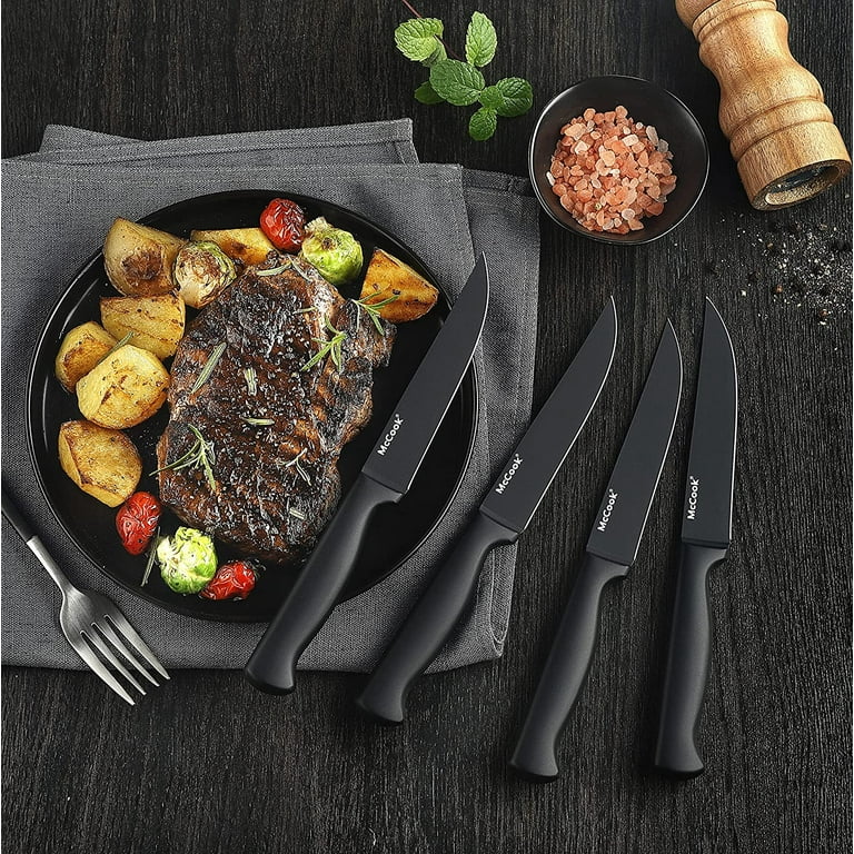 Cutco Black Kitchen Steak Knives