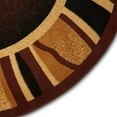 thumbnail image 2 of Home Dynamix Premium Rizzy Contemporary Abstract Border Area Rug, Brown/Beige, 7'8" Round, 2 of 3