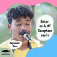 thumbnail image 3 of Bigote para saxo saxofón alto Stache Clip-on, 3 of 6