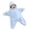 Sky Blue, variant on GiLiling Baby Starfish Onesie Halloween Zipper Hooded Star Suit Newborn Outfit Cute Dress-Up Outfit for Christmas Festival and Baby Party Dressing‑up (Yellow, 3-6 Months)