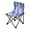 Blue and Purple Rhombus Shapes, variant on 600D Oxford Camping Chair Portable Foldable Chair Supports 220 lbs for Picnic, Fishing, Backpacking Stunning Tree