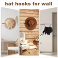 thumbnail image 5 of Perchero para Sombreros de Vaquero con Rotación de 360 Grados, Ideal para Guardar Gorras de Béisbol, Armarios, Dormitorios, Abrigos, Etc., 5 of 5