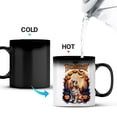 thumbnail image 3 of Mummy Cavalier King Charles Spaniel Happy Halloween with Pumpkins Bats Spooky Fun Heat Color Changing Mug Dog Lover Gifts Magic Coffee Mug - 00019, 3 of 4