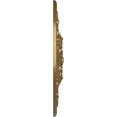 thumbnail image 4 of Ekena Millwork 23 7/8"OD x 4"ID x 2 1/8"P Ashley Ceiling Medallion (Fits Canopies up to 4 3/4"), Hand-Painted Pale Gold, 4 of 6