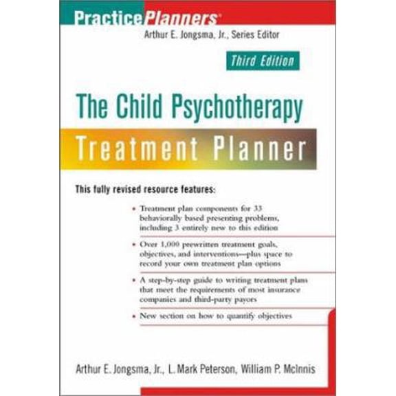 Pre-Owned The Child Psychotherapy Treatment Planner (PracticePlanners) (Paperback) 0471270504 9780471270508