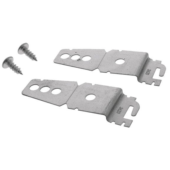 8269145, Dishwasher Undercounter Bracket 2 Pack fits Roper, Kenmore, Whirlpool