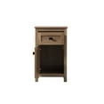thumbnail image 5 of Elegant Kitchen and Bath 18 Inch Wide Bathroom Storage Freedstanding Cabinet In Natural Oak, 5 of 10