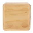 thumbnail image 6 of Large Wooden Dice Game Prop Outdoor Yard Wood Dice Large Backyard Game Dice, 6 of 7