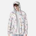 thumbnail image 2 of KLL Mignon Imprimé Koala Hommes Femmes UPF 50+ Protection Solaire Veste à Capuche Manches Longues Pêche Randonnée Performance Chemise-Moyen, 2 of 7