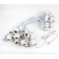thumbnail image 4 of Novelty Lights E26 Medium Base 50 Bulbs Socket String White Wire 100 Feet (Bulbs Not Included), 4 of 6