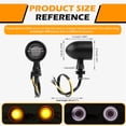 thumbnail image 5 of Zyutaosan Motorcycle Led Turn Signal Blinker Running Tail Lights Drl Universal, 5 of 5
