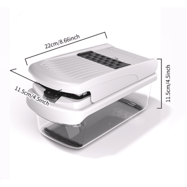 CYYI 15-in-1 Vegetable Chopper with Container, White photo 7