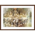 thumbnail image 2 of Art.com Chandelier Art Art Print by Eric Yang, Brown Frame Wall Art, 29" x 21", 2 of 5