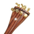 thumbnail image 5 of SIEYIO Violin Chin Rest Chinrest with 4 Tuning Pegs Tailpiece Endpin for 4/4 3/4 Violin, 5 of 9