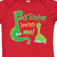 thumbnail image 3 of Inktastic My Sister Loves Me Baby Boy Boys Baby Bodysuit, 3 of 4
