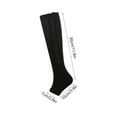 thumbnail image 1 of Womens Compression Socks 15-25 Mmhg Compression Socks Long Compression Socks Travel Stockings Support Stockings for Varicose Veins Edema Flight Sports Travel, 1 of 3
