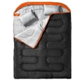 thumbnail image 1 of Saco de Dormir MEREZA Doble para Adultos con Almohada Talla XL, 1 of 7