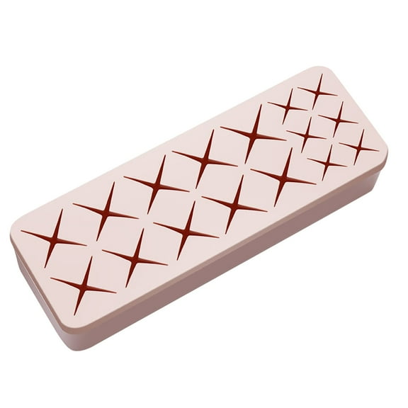 VerPetridure Makeup Lipstick Silicone Display Storage Rack Holder Cosmetic Organizer