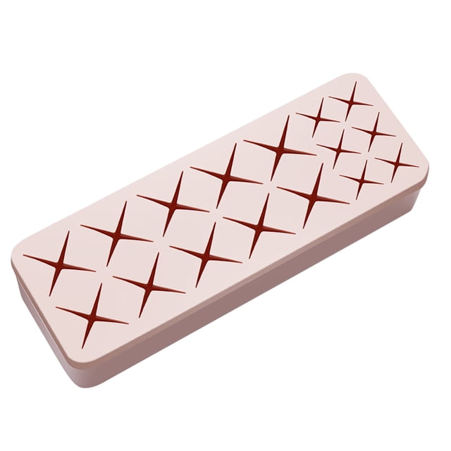 Xihbxyly Organizador de Maquillaje y Labiales, Elegante Estante de Almacenamiento, Expositor Multiusos para Cosméticos, Ideal para Labiales, Pinceles y Cremas, Diseño Estable para Encimera, Tamaño Co